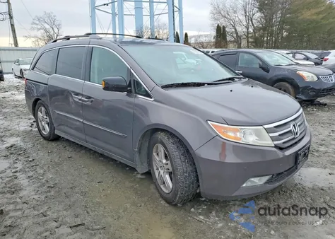 2013 Honda Odyssey Touring из США, поврежденный, VIN 5FNRL5H94DB078674
